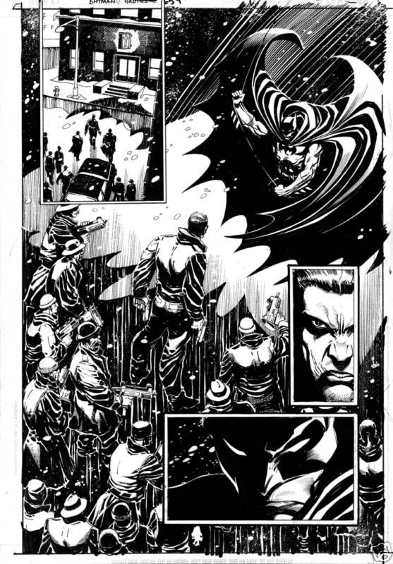 Batman #659 pg8, in James Reek's Tom Mandrake Comic Art Gallery Room